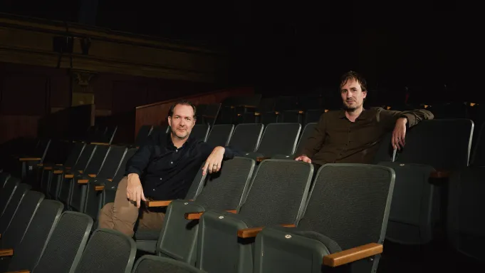 The Intrinsic Entertainment Collaborative logo next to the Letterboxd logo